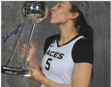 DEARICA HAMBY Signed 8 x 10 Photo WNBA Basketball LAS VEGAS ACES Sparks