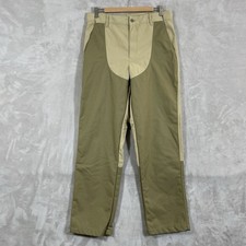 LL Bean Pants Mens 32x33 Upland Briar Double Knee Brush Guard Hunting *worn