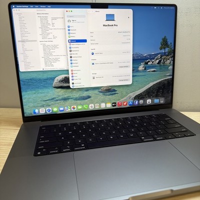 Apple MacBook Pro A2485 M1 Pro 32GB 512GB SSD 16'' Tahoe 87% Battery