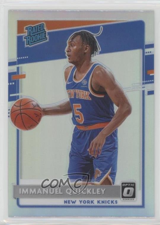 2020 Panini Donruss Optic Rated Holo Prizm Immanuel Quickley #175 Rookie RC 18e5