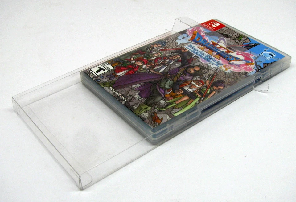 10x JUEGOS NINTENDO SWITCH PLÁSTICO Y STEELBOOK - PROTECTOR CAJA PROTECTORA TRANSPARENTE  Foto 2 de 4