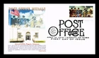 US COVER POST OFFICE MURALS AIRMAIL PICCOTT ARKANSAS FDC PANDA CACHET
