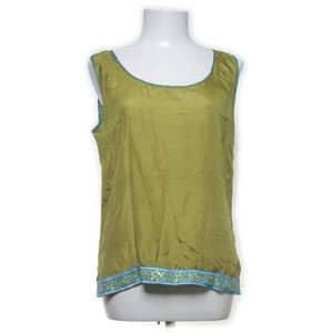 St. John's Bay, Tank­top, Größe: L, Grün/Blau/Mehrfarbig, Damen #dPF