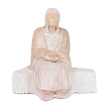 Navajo Alabaster Sculpture By Alvin K. Marshall  ca. 1992  Size 7.875" H x 8.5"W