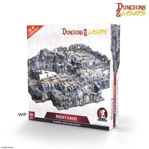 Dungeons And Lasers: Rocky Caves - Brand New
