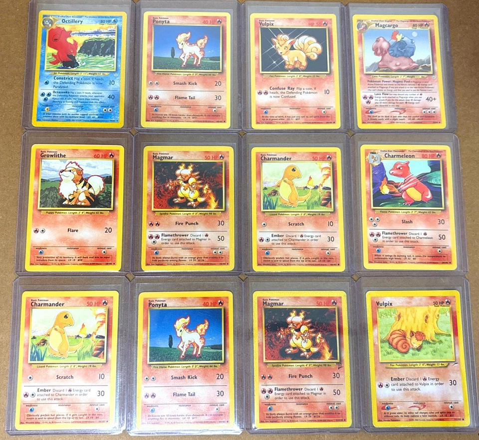 Pokemon WOTC 76 Cartas Lote De Colección Ilimitado LP-MP + XTRAS/Etiqueta Azul Topps Tarjetas Foto 4 de 4
