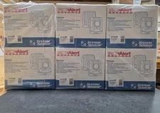 SYSTEM SENSOR SPSRK RED OUTDOOR WALL MOUNT SPEAKER/STROBE - BRAND NEW - 12 AVAIL