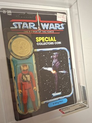 Kenner Star Wars - POTF Last 17 - B-Wing Pilot - 92back - AfA 80