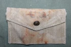 US Military WW2 1944 Medical First Aid Kit Canvas Pouch British Made JB26