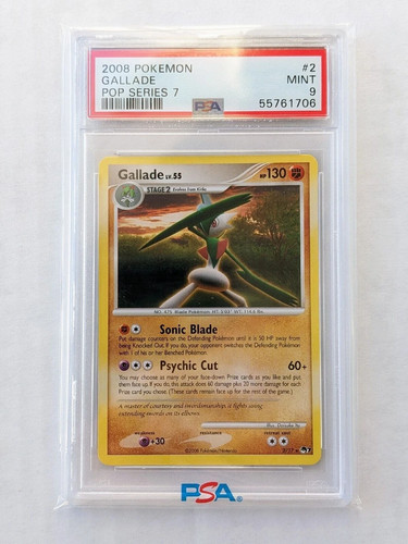 Gallade graded PSA 9 for sale on eBay