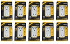 10-PACK Faith 15A GFCI Outlet Slim GFI Receptacle with Wall Plate