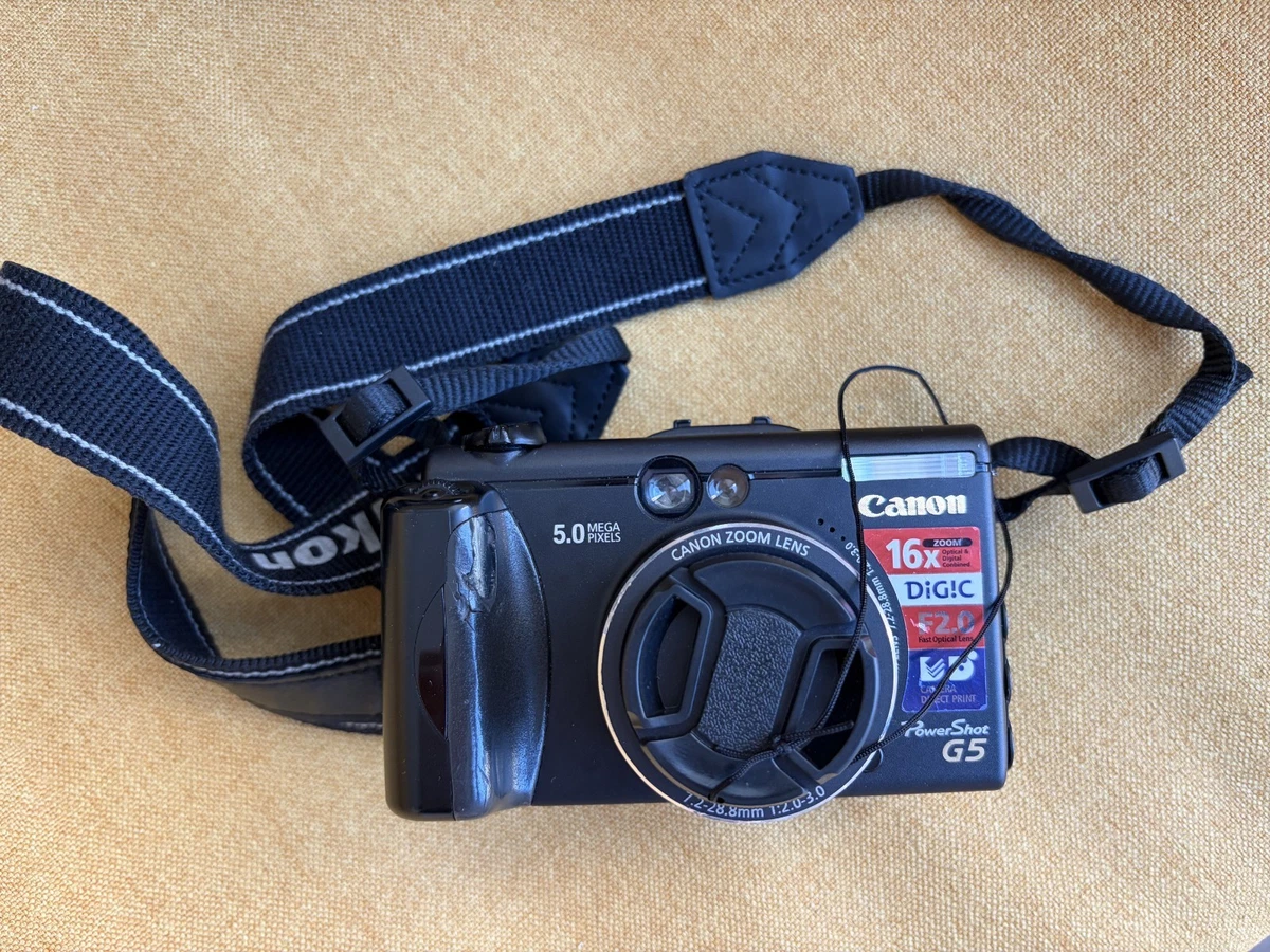 Canon PowerShot G5 Digital Cameras for Sale | Shop New & Used