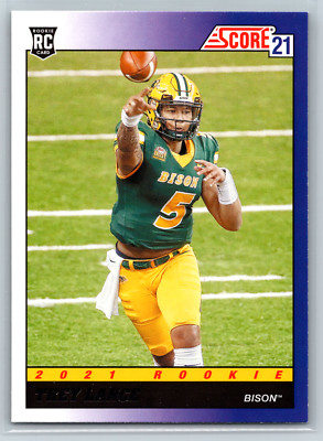 Trey Lance 2021 Score 1991 Throwback RC #3 North Dakota State Bison  Rookie