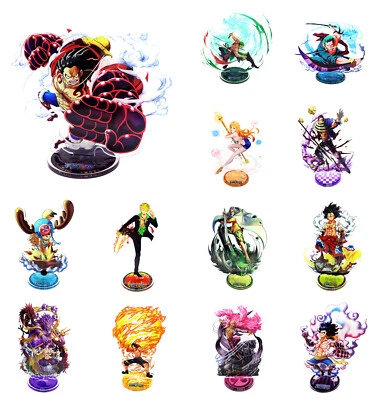 One Piece Figuren Acryl Aufsteller Merch Figur Anime Manga Ruffy Zoro Sanji Nami