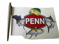 PENN INTERNATIONAL LOGO BOX STICKER CAR STICKER BAIT BOX STICKER