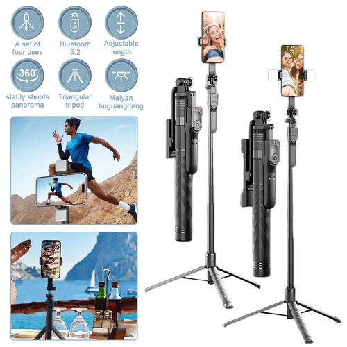 Supporto cellulare professionale 68 pollici e treppiede fotocamera supporto selfie stick remoto