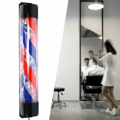 MARKENLOS Professional 36" Barber Pole Barber Club Salon Friseur LED Licht Barbierstab!