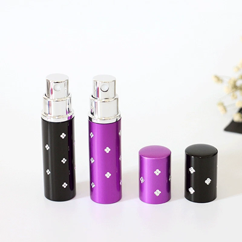 Lots 5ml/10ml Plum drill point anodized aluminum perfume aluminum spray bottles - Image 3 of 4