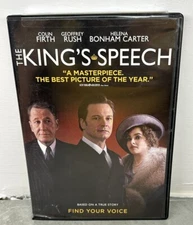 The Kings Speech (DVD) NEW Sealed - Firth Rush Carter
