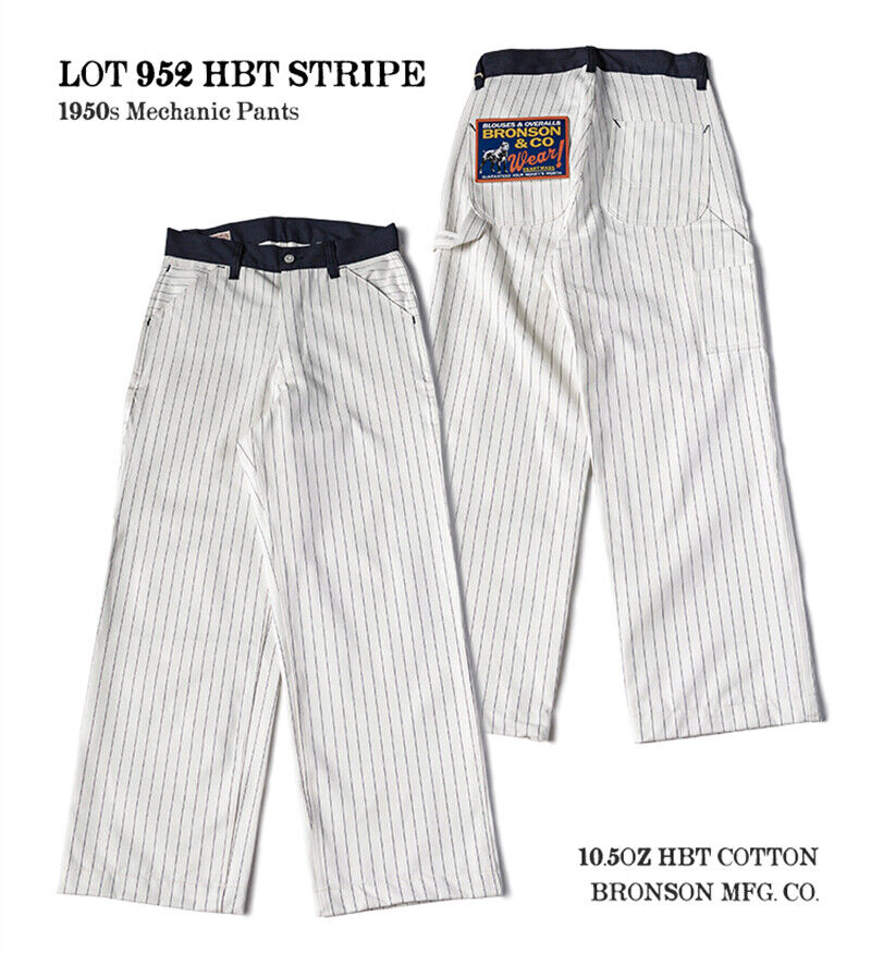1950 Outdoor Vintage Style Work Pants Railroad Mens Stripe 1950 Outdoor Vintage Style Work Pants Railroad Mens Stripe