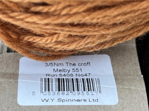 West Yorkshire Spinners Croft Shetland Melby Run 182 yd/ 166M 100g NEW - Picture 4 of 5