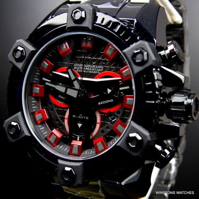 Invicta Coalition Forces Grand Octane Black Label 63mm Swiss Steel Watch 25385 For Sale Online Ebay