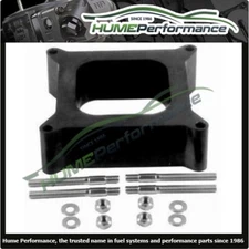 PHENOLIC HEAT INSULATOR OPEN CARB CARBURETTOR SPACER 2" SQUARE BORE - 9137