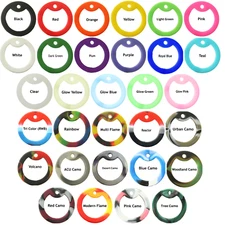 ARMYU Military Dog Tag Silencers Silicone Round Rubber Army Dogtag Silencers Set