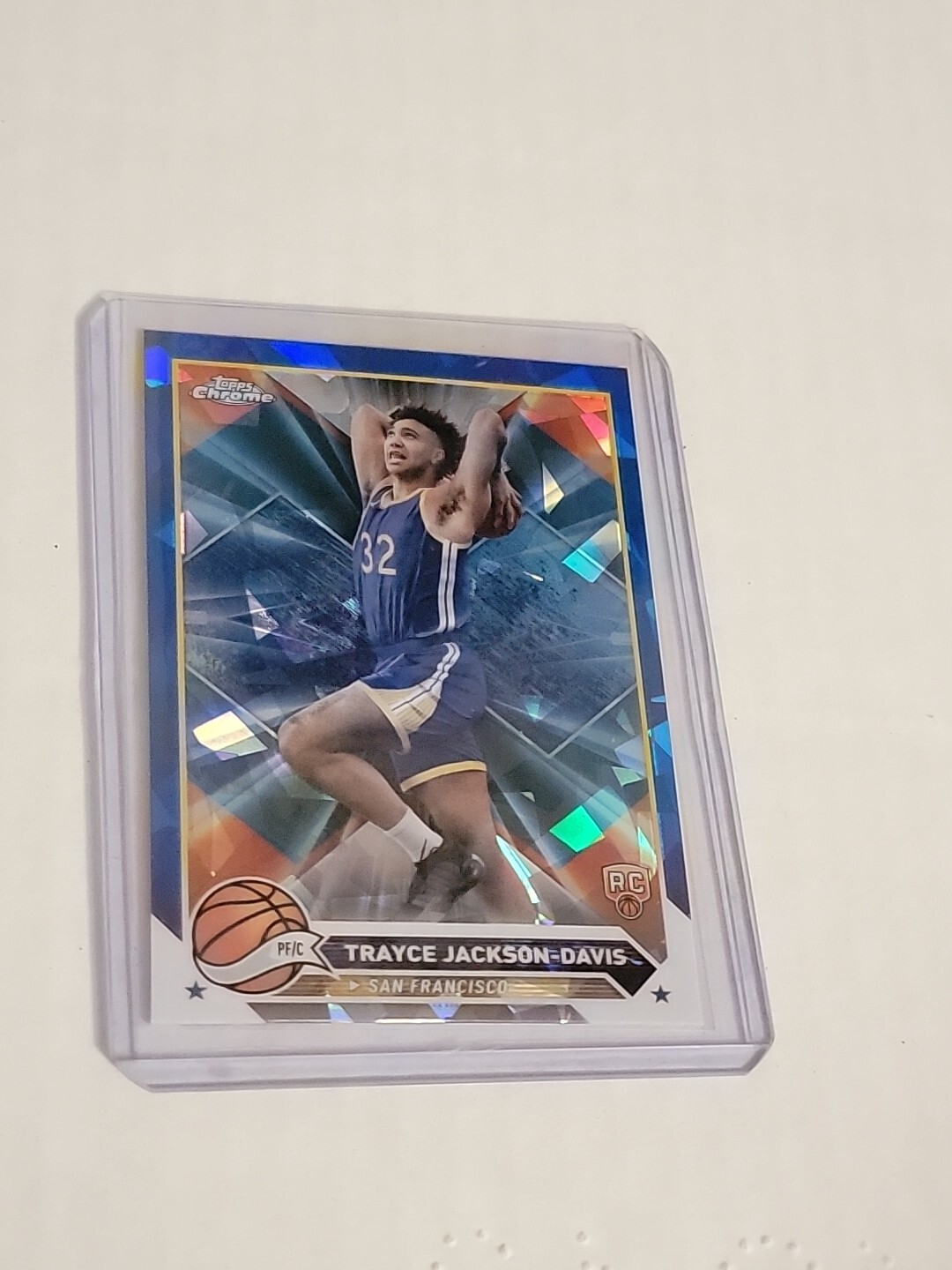 🇺🇸 2023-24 Topps Chrome Sapphire TRAYCE JACKSON-DAVIS Rookie Refractor 🔥
