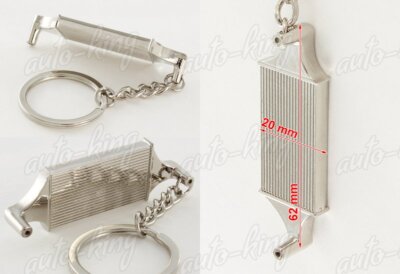 JDM MINIATURE TURBO BOOST FMIC FRONT MOUNT INTERCOOLER STYLE KEY