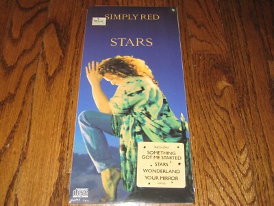 Simply Red Stars  SEALED Cd  longbox  New Something Got Me Started