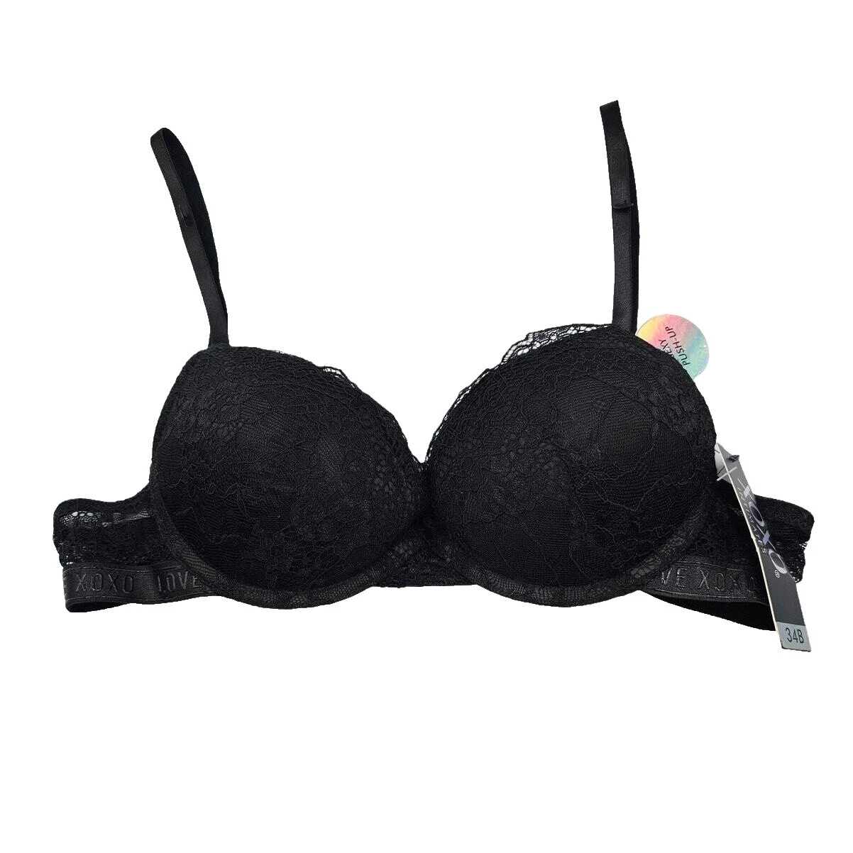 XOXO черные бюстгальтеры и комплекты бюстгальтеров для женщин
