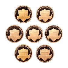 2010-2016 s Proof Lincoln Cent Run 7 Coin Set San Francisco Mint* $4.00 shiping