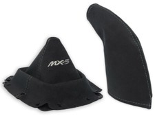 POUR MAZDA MX5 NA 89-98 SOUFFLET LEVIER DE VITESSE et FREIN ALCANTARA MX-5 GRIS