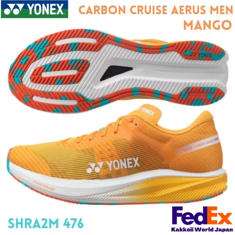 YONEX Men Running Shoes CARBON CRUISE AERUS MEN MANGO SHRA2M
