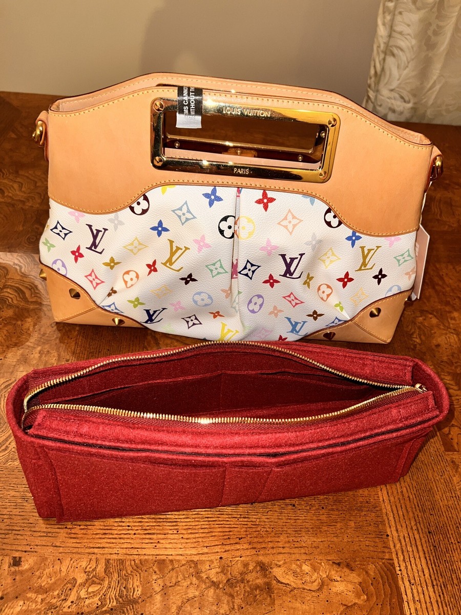 AUTHENTIC LOUIS VUITTON M40255 Monogram Multicolore judy MM