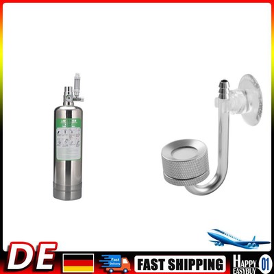 2L Carbon Dioxide Reactor Aquarium DIY CO2 Cylinder Generator System Kit Hot