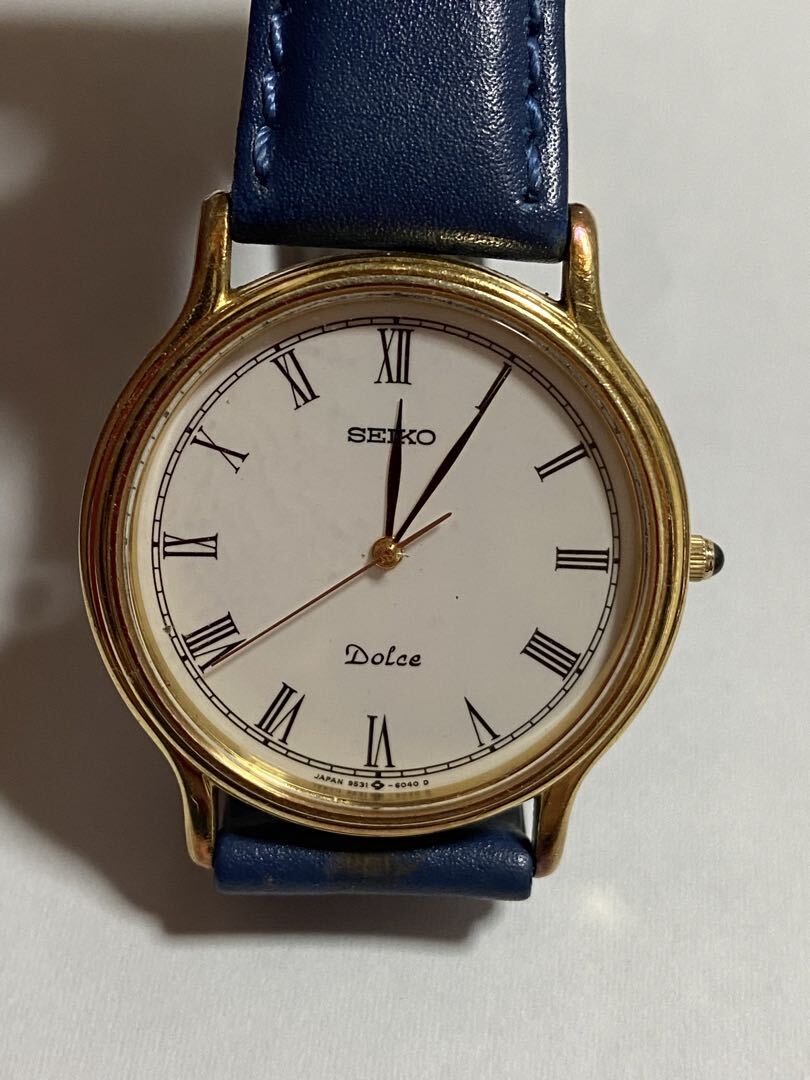 Seiko Dolce Analog Quartz Men Men'S Watch Vintage 536692650 Seiko Dolce Analog Quartz Men Men'S Watch Vintage 536692650