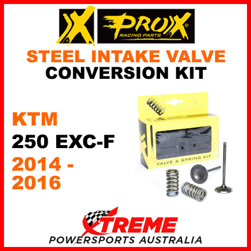 ProX KTM 250 EXCF EXC-F 2014-2016 Steel Intake Valve & Spring Upgrade Kit - Picture 1 of 2