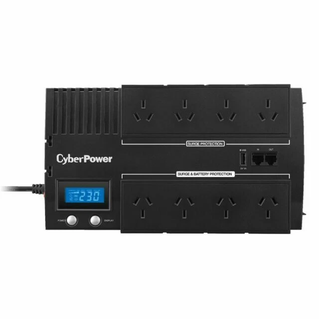 CyberPower BR700ELCD Line-Interactive USV 700VA 390W GreenPower Energy UPS