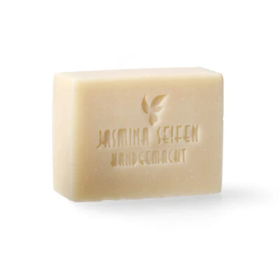 JASMINA Kokosöl-Seife mit Mangobutter – traditionell handgemachte Duschseife, palmölfrei
