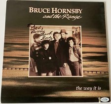Bruce Hornsby "The Way It Is" AUTOGRAPH Signed Record Album Vinyl LP ACOA