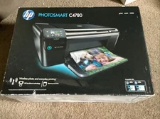 New HP Photosmart C4780 All-in-One Print Inkjet Wireless Photo Printer