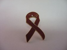 MADD Mothers Against Drunk Driving Awareness Ribbon Pin Red