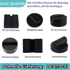 Gummiklotz Gummiauflage Wagenheber Gummiplatte Gummiteller Werkstatt Hebebühne