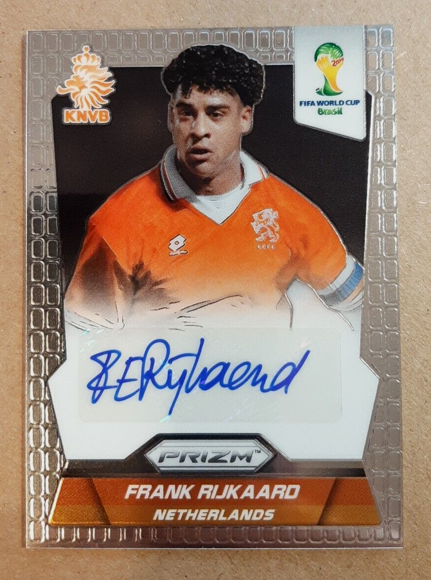 CARLOS VALDERRAMA AUTO 2014 PANINI PRIZM WORLD CUP Autograph Signature COLOMBIA - Picture 4 of 13
