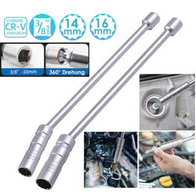 2X Magnet Zündkerzenschlüssel 14mm 16mm Zündkerzen Glühkerzen Zwölfkant Für BMW