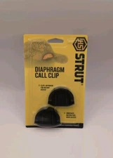 New 2 pack Strut Diaphragm call Hat clip Hunters Specialties Stocking Stuffer