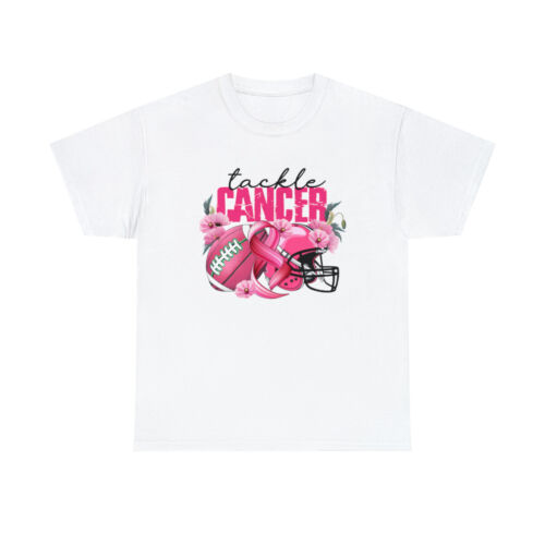 Breast Cancer Football Tee - Picture 1 of 25