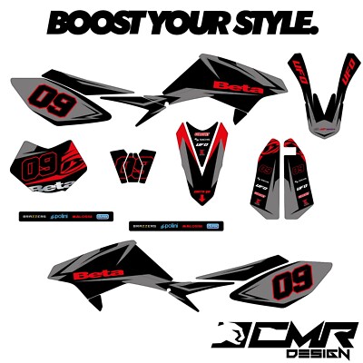 Set Graphic Stickers beta RR Motard Enduro 50 125 300 525 350